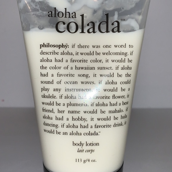 Aloha Colada Philosophy Lotion, Shower Gel Set - Picture 5 of 16